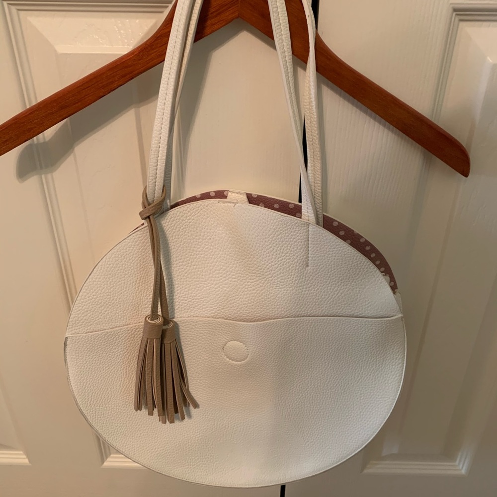 Anthropologie circle tote bag!